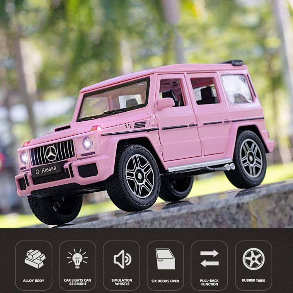 ADICIONAL!  COLECCIONABLE MERCEDES BENZ G63®️ ROSA